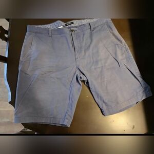 George Men's Flat Front Blue Shorts